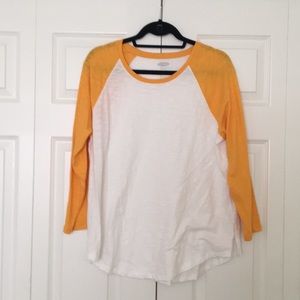 Old Navy Baseball Tee 3/4 sleeve